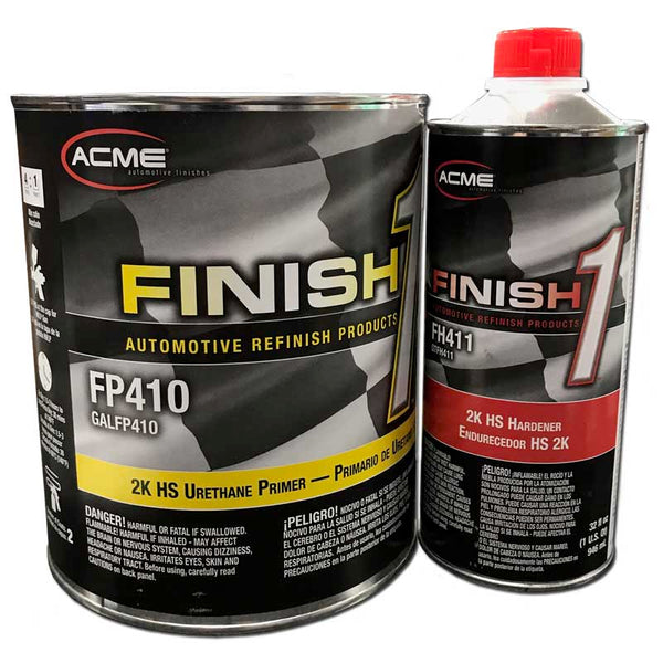 Finish1 Sherwin Williams FP401 Gray Acrylic Primer Surfacer Auto Paint  Restoration car Paint Supplies