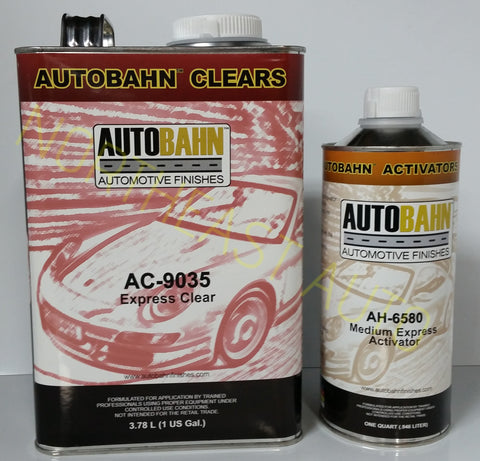 AutoBahn AC-8055 Acrylic Lacquer 1K Clear Quart
